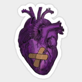 Broken Heart Sticker